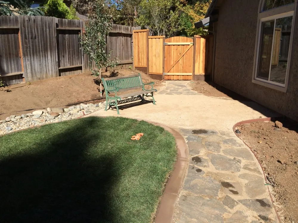 Affordable garden landscaping with custom design across Rancho Cordova, CA - The Turf Man