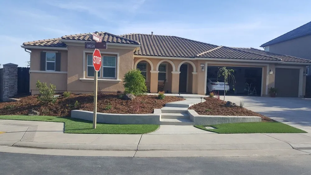 Local yard maintenance with custom design in Rancho Cordova, CA by The Turf Man