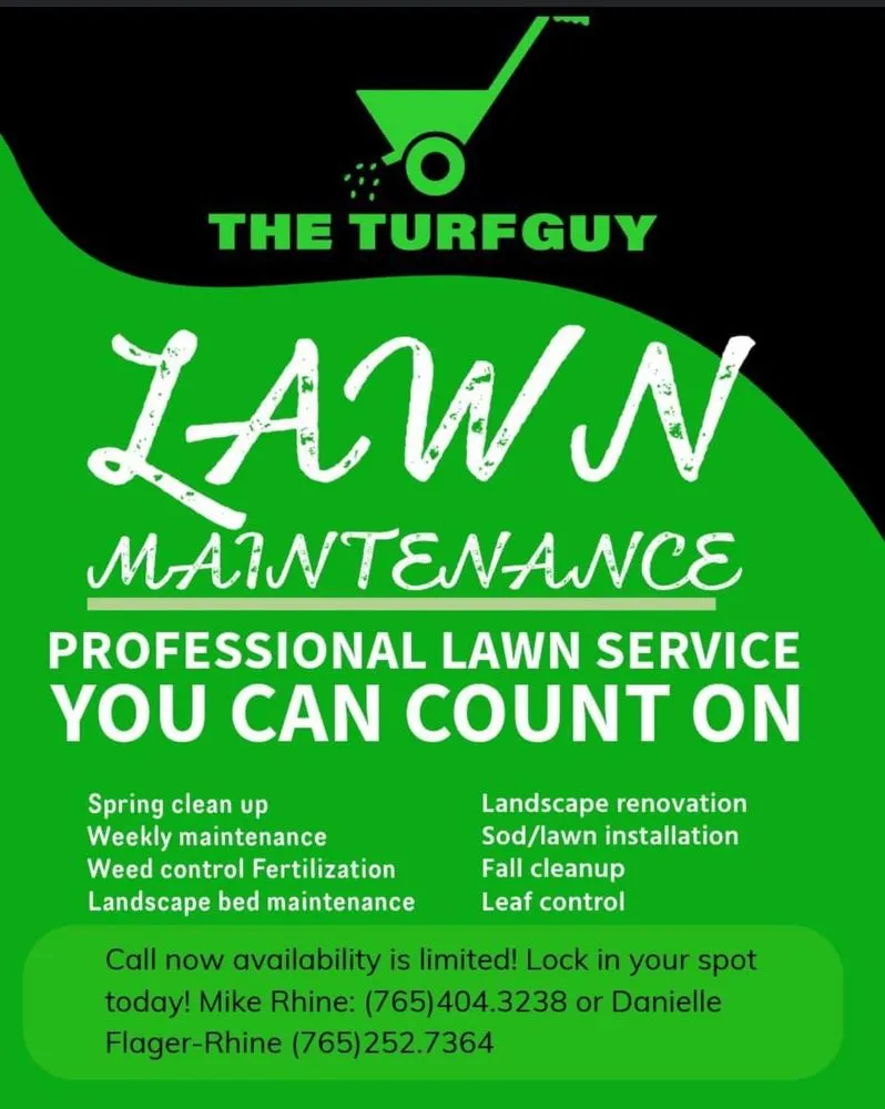 Trusted yard maintenance in Kokomo, IN by The Turfguy