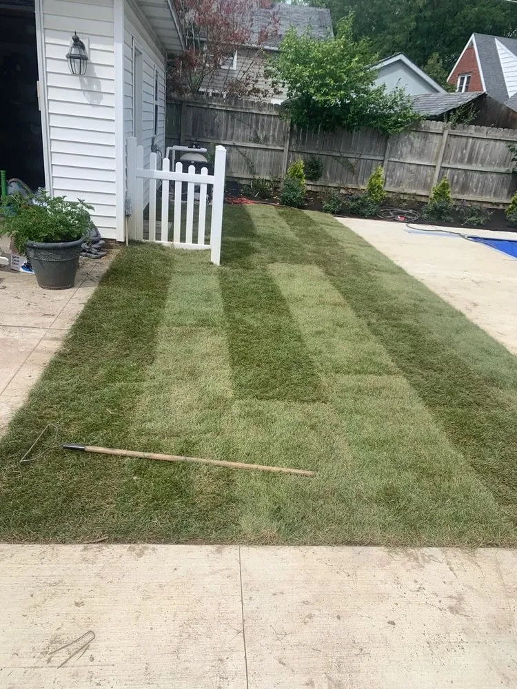 Professional landscape installation for beautiful yards in Kokomo, IN by The Turfguy