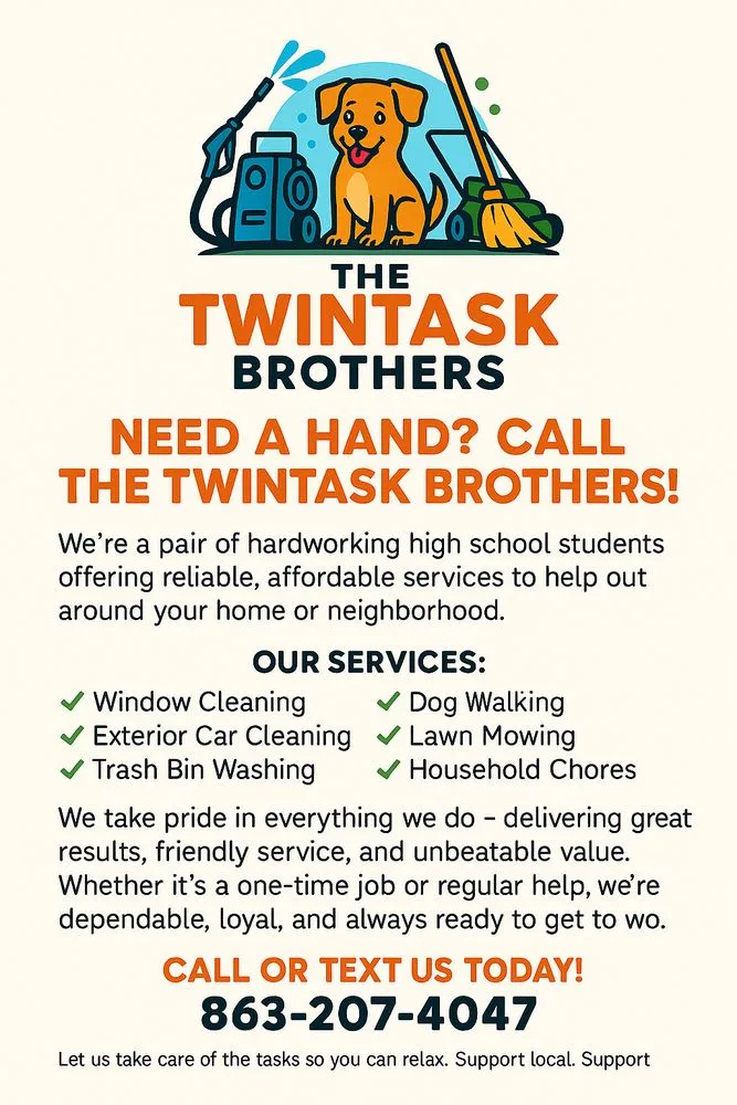 Local landscape design in Auburndale, FL - The TwinTask Brothers