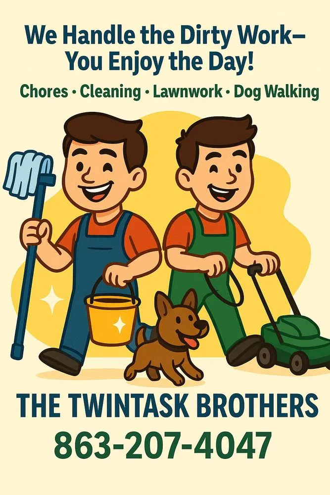 Local residential landscaping in Auburndale, FL - The TwinTask Brothers