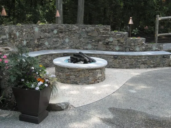 Custom outdoor landscaping in Marlborough, MA - The Veron Company