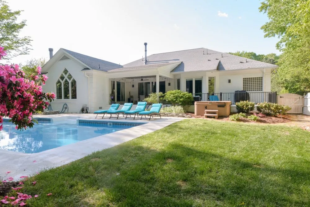 Custom yard cleanup service for outdoor upgrades in Newport News, VA by The Vine Landscaping