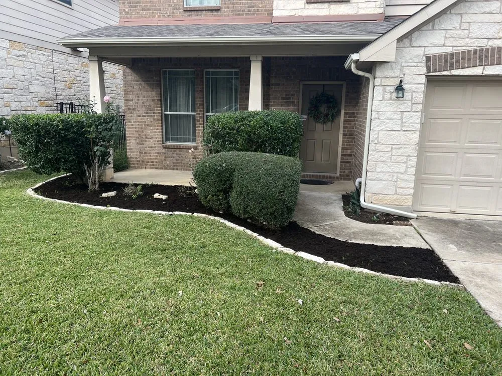 Local garden landscaping for year-round maintenance in Temple, TX by The Vine Lawn Service
