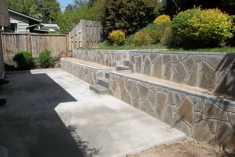 Custom landscaping services experts serving Portland, OR - The Wall