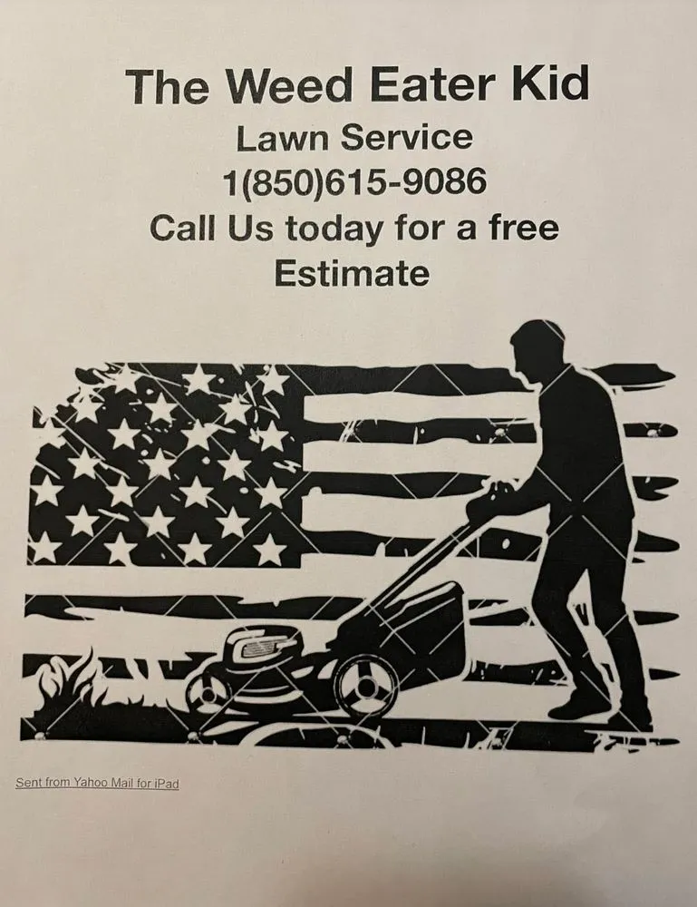 Affordable landscape installation with custom design in Callaway, FL by The Weed Eater Kid