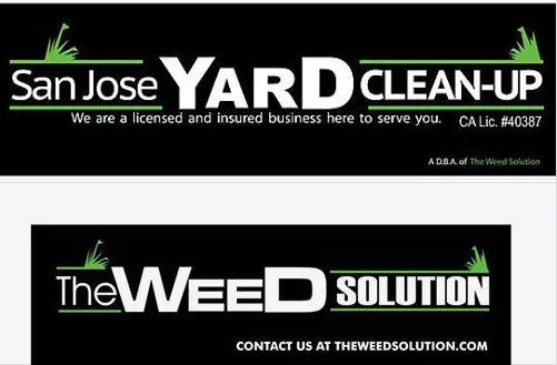 Expert yard cleanup service in San Jose, CA by The Weed Solution