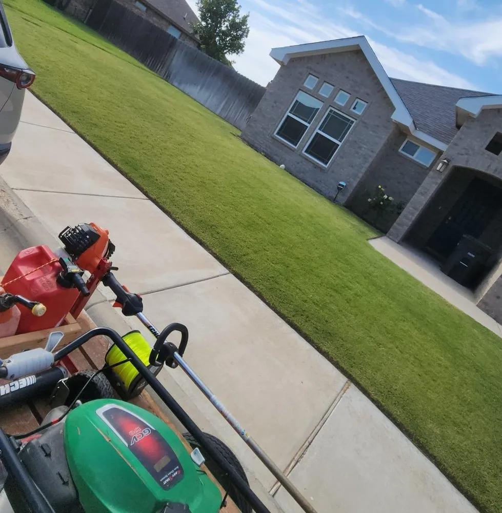 Top-rated lawn mowing service in Merced, CA by The Whole 9 Yards Handyman And Landscaping Service