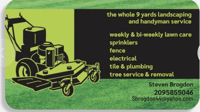Trusted residential landscaping experts serving Merced, CA - The Whole 9 Yards Handyman And Landscaping Service