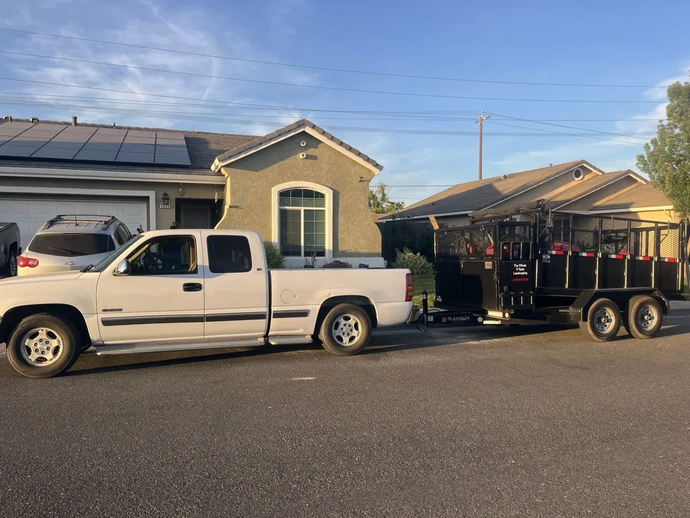 Custom landscape design for residential properties across Merced, CA - The Whole 9 Yards Handyman And Landscaping Service