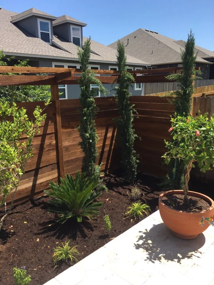 Professional outdoor landscaping in San Antonio, TX by The Whole 9 Yards