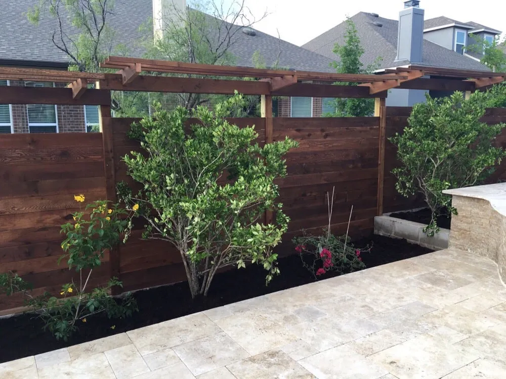 Professional garden landscaping in San Antonio, TX by The Whole 9 Yards