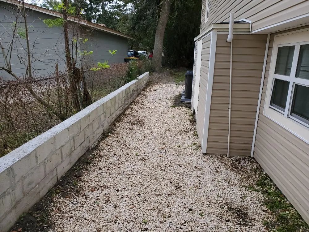 Professional landscape installation in Jacksonville, FL by The Wright Lawn Care