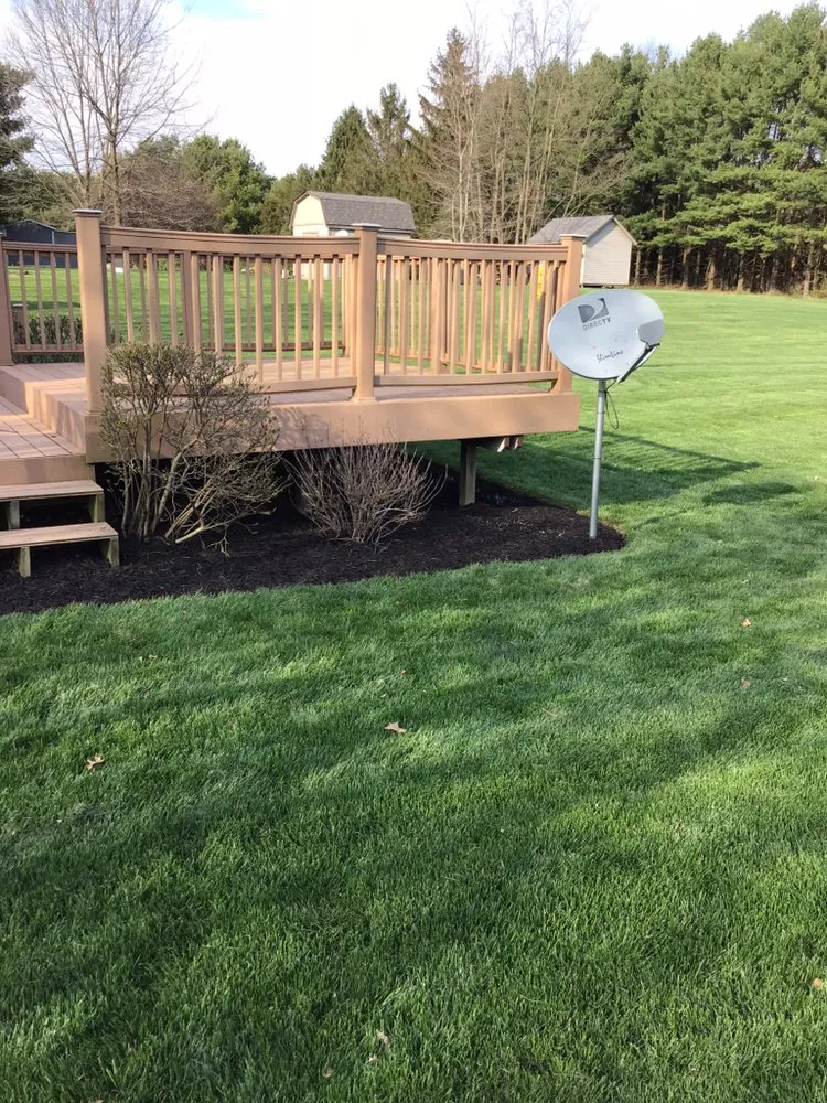 Expert outdoor landscaping for residential properties in Reynoldsburg, OH by The Wright Touch Landscaping and Lawncare