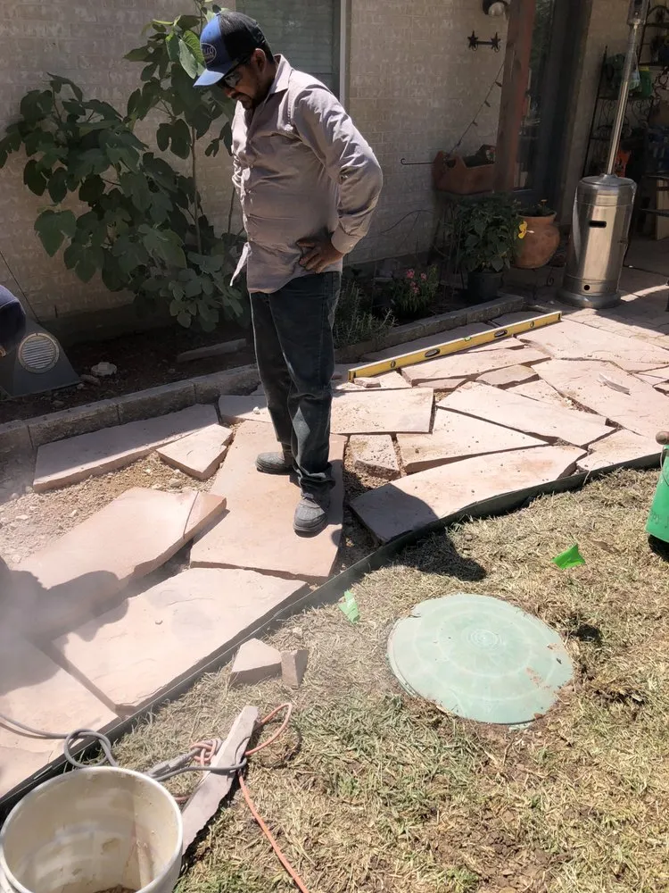 Custom landscape design with custom design across College Station, TX - The Yard Artist