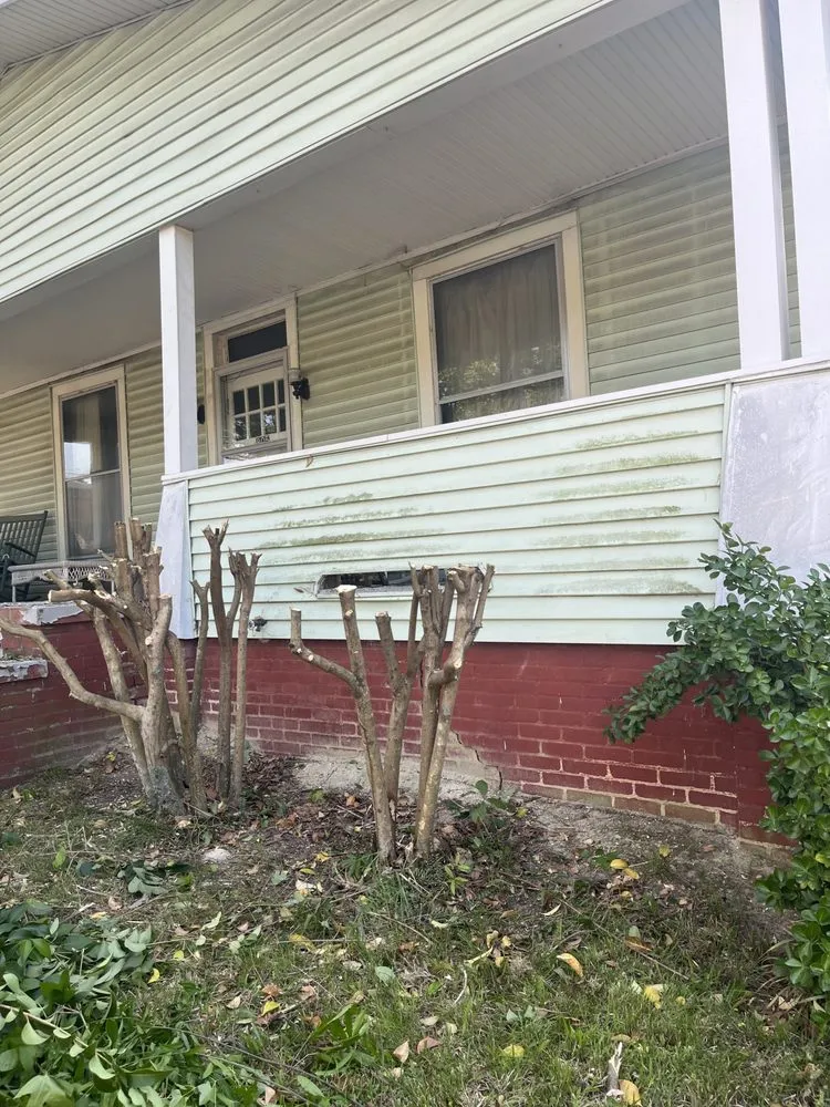 Local landscape installation in Greensboro, NC by The Yard Artist