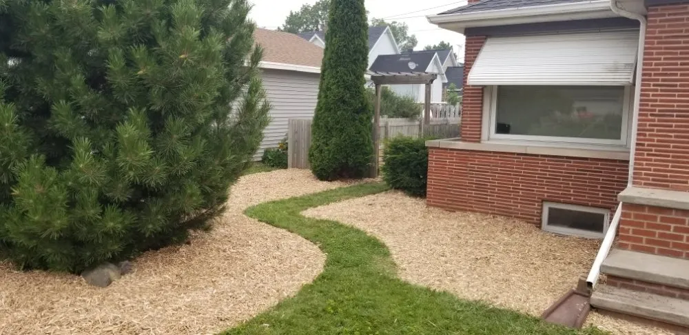 Custom outdoor landscaping for residential properties in Kimberly, WI by The Yard Artist