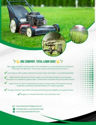 The Yard Barber Logo