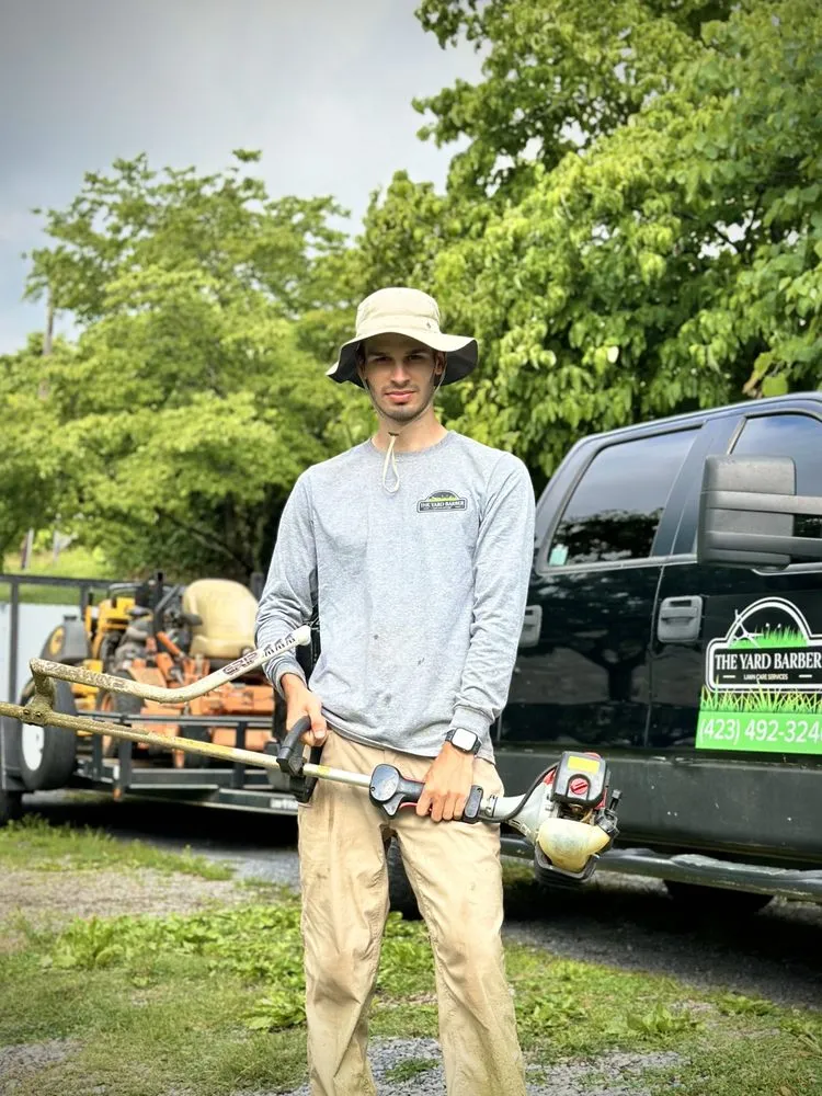 Professional yard maintenance in Morristown, TN by The Yard Barber