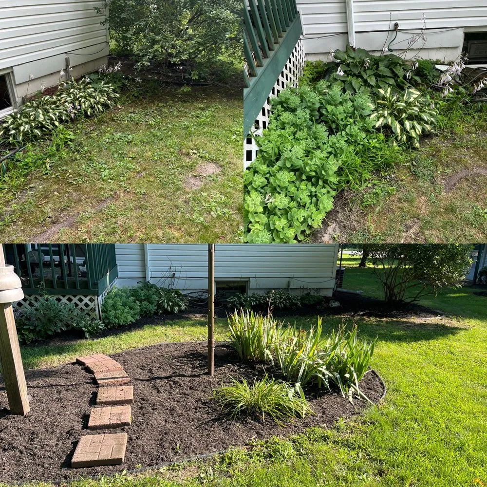 Custom garden landscaping in Elkhart, IN - The Yard Barbers Lawn Care Services