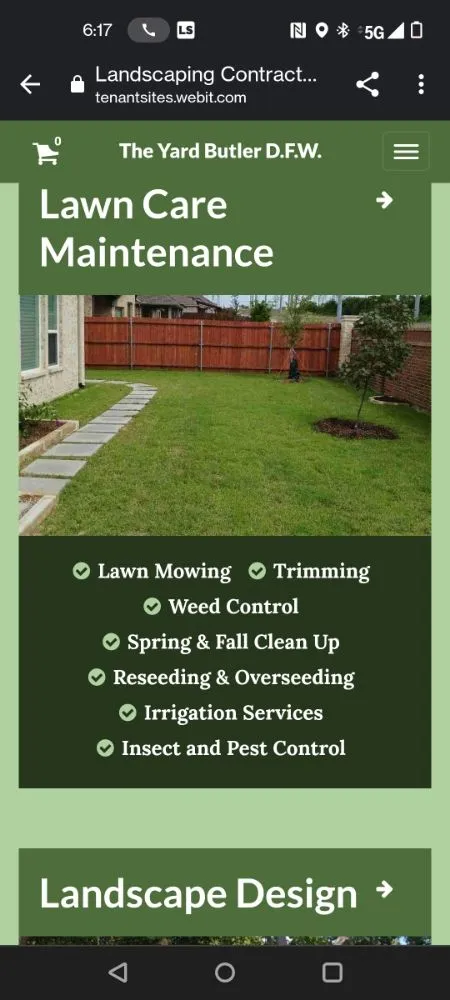 Expert yard maintenance experts serving Euless, TX - The Yard Butler DFW