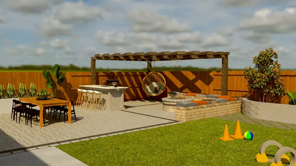 Local landscape installation near you in Roseville, CA by The Yard Company