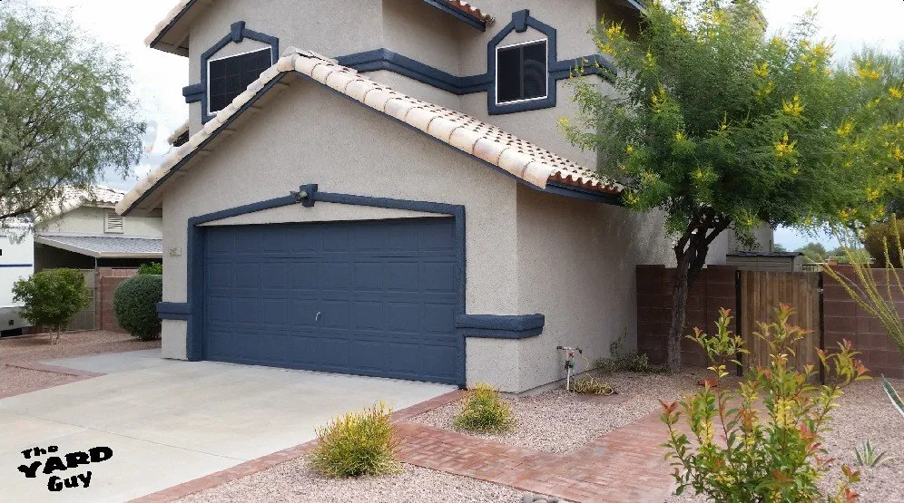 Custom outdoor landscaping for outdoor upgrades in Laughlin, NV by The YARD Guy