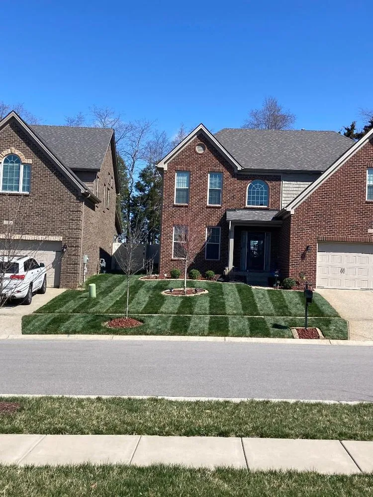 Custom landscape installation near you in Louisville, KY by The Yard Guy