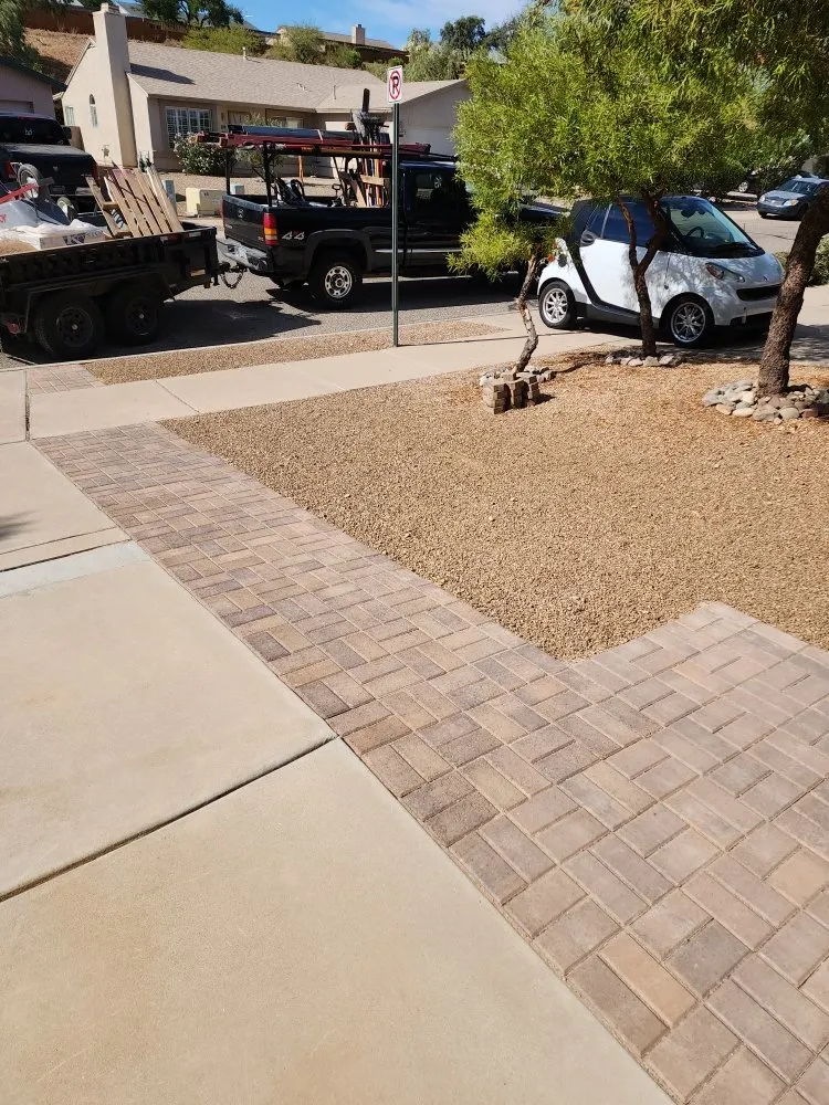 Affordable landscape installation in Tucson, AZ by The Yard Guys Landscaping