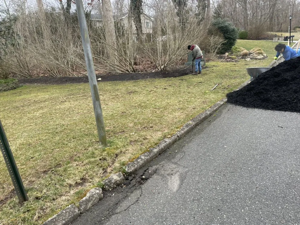 Professional landscaping services for outdoor upgrades in Medford, NY by The Yard Guys We Work Hard In Your Yard