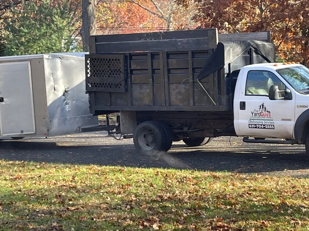 Professional outdoor landscaping with custom design across Medford, NY - The Yard Guys We Work Hard In Your Yard