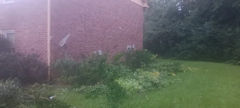 Professional yard maintenance with custom design in Powder Springs, GA by The Yard O Rican