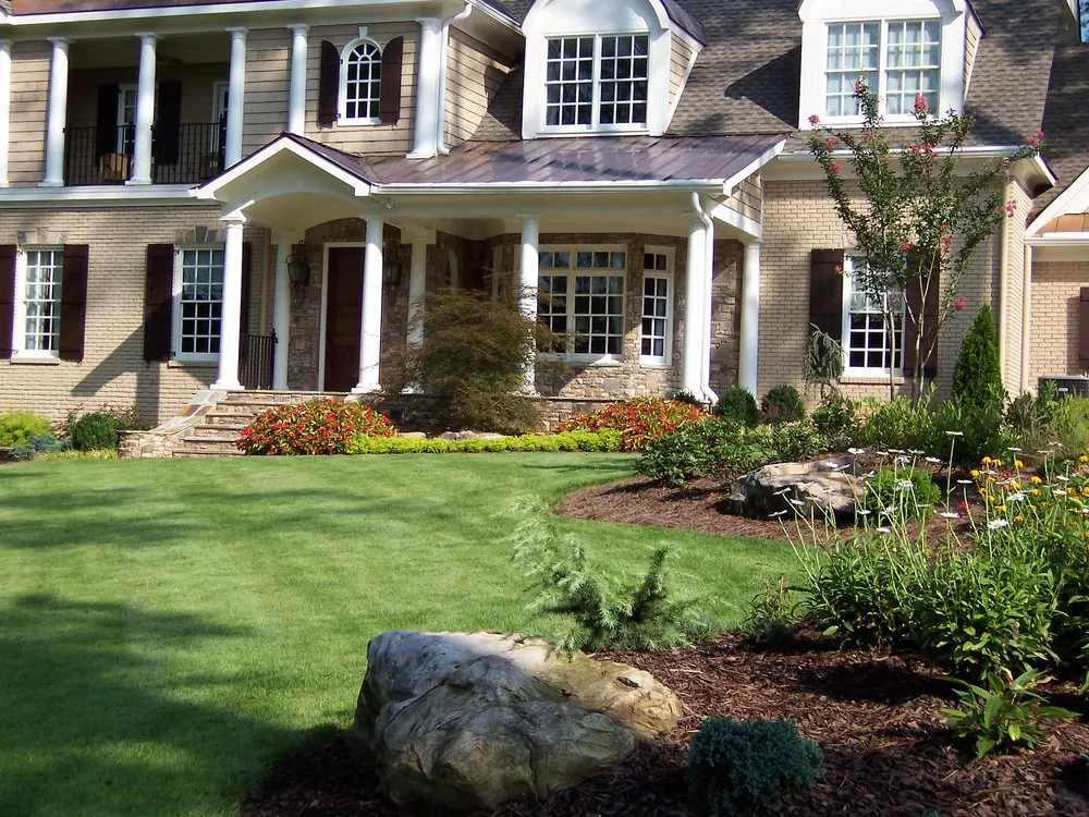 Affordable garden landscaping in Roswell, GA by The Yard Post Landscaping