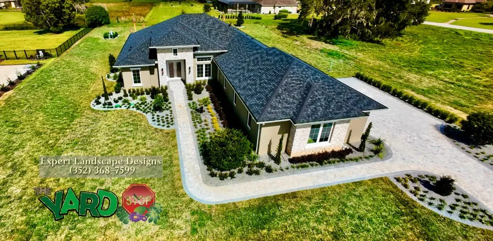 Custom outdoor landscaping for residential properties across Ocala, FL - The Yard Stop