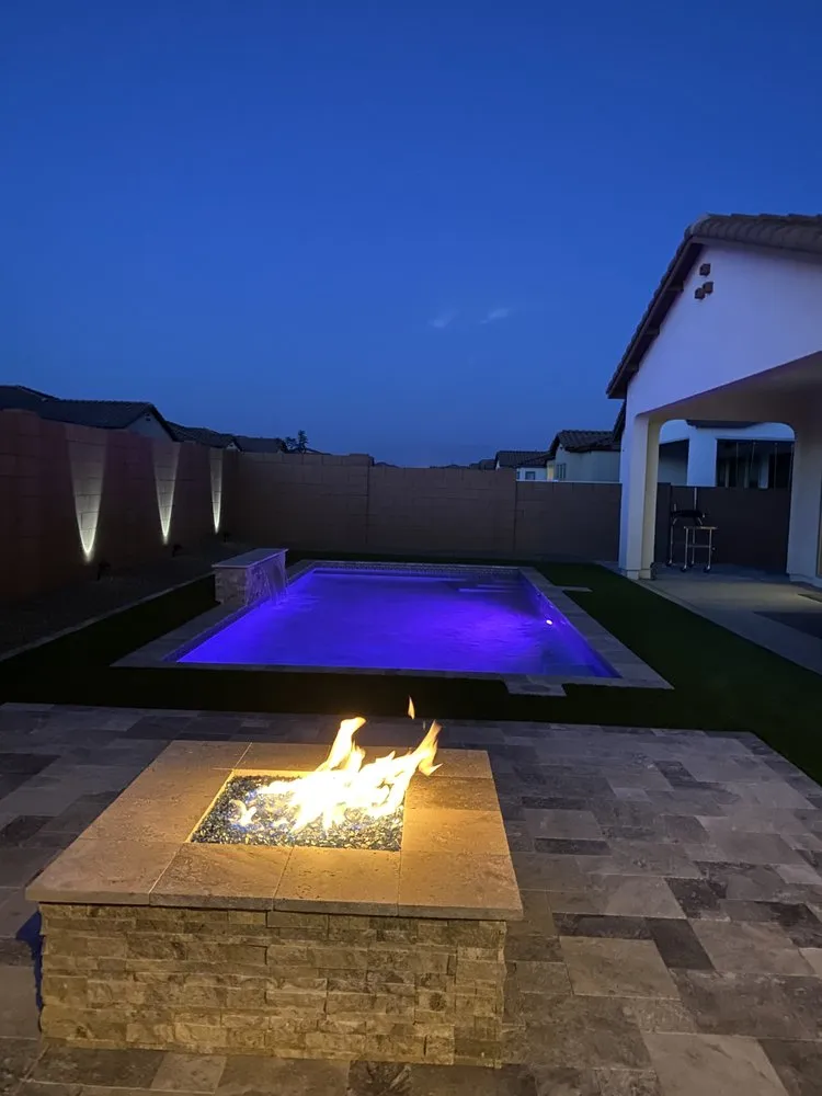 Custom residential landscaping in Gilbert, AZ by The Yard Stylist