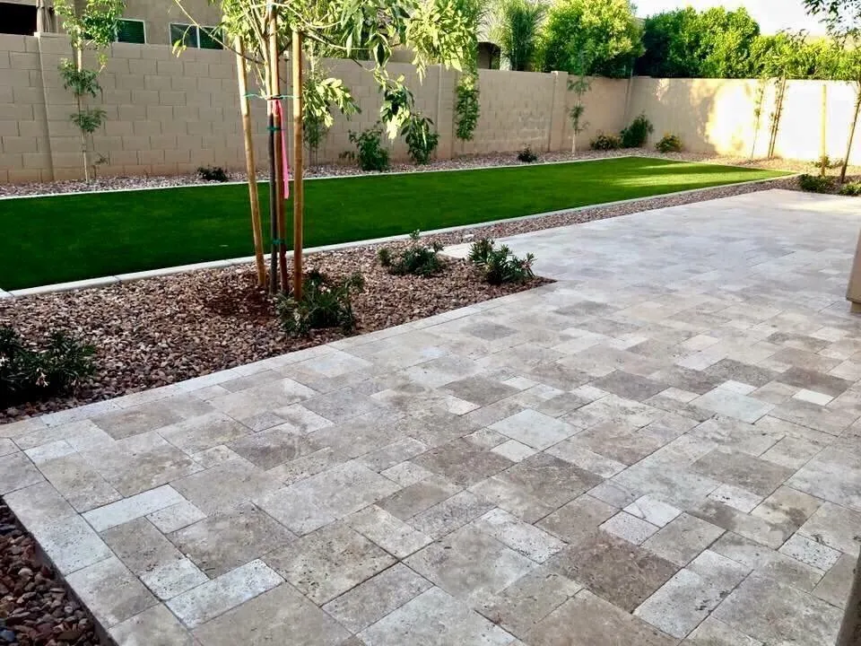 Professional landscape installation in Gilbert, AZ - The Yard Stylist