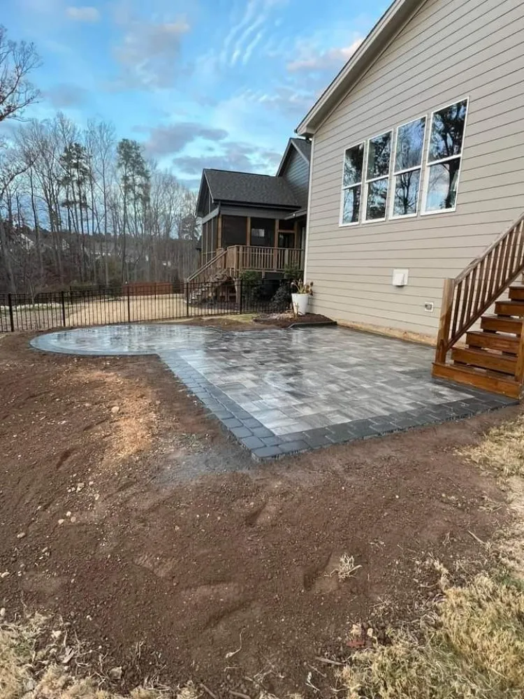 Top-rated residential landscaping with custom design in Benson, NC by The Yard Transformers