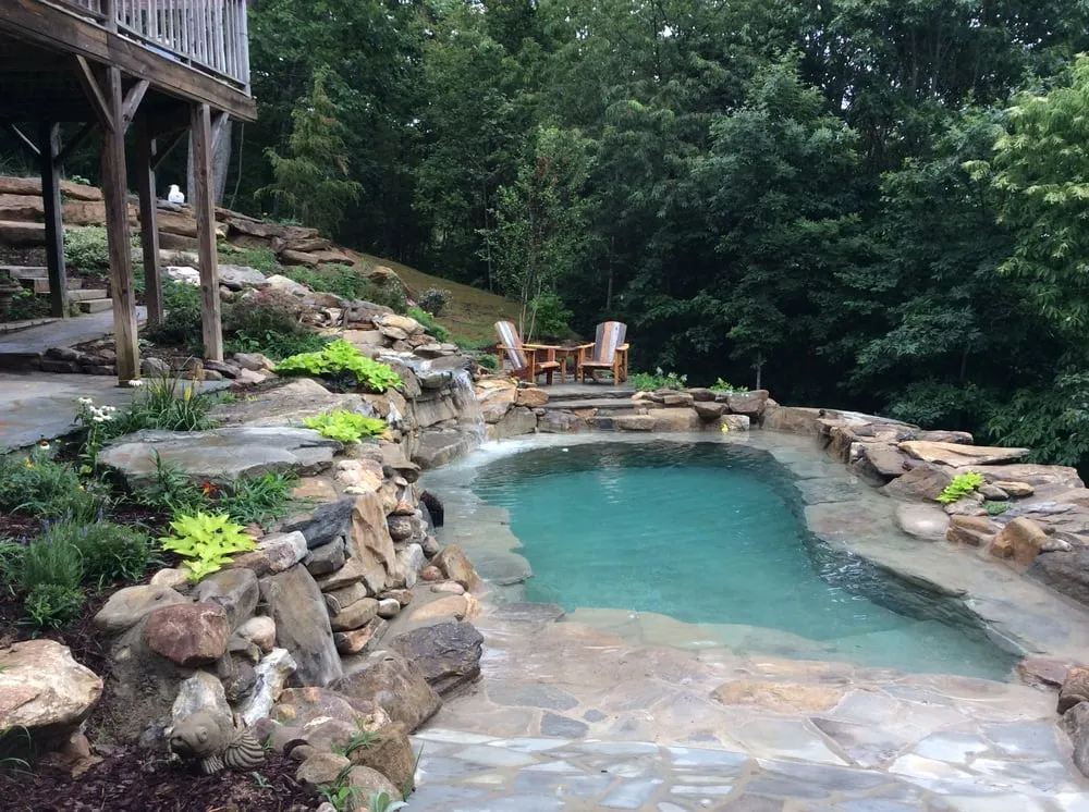 Professional yard cleanup service in Asheville, NC - Therapeutic Bathworks