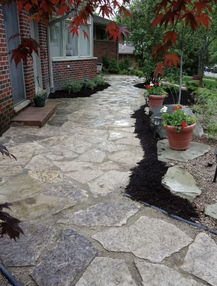 Expert outdoor landscaping in Adrian, MI by Thiagos Garden Landscape Service