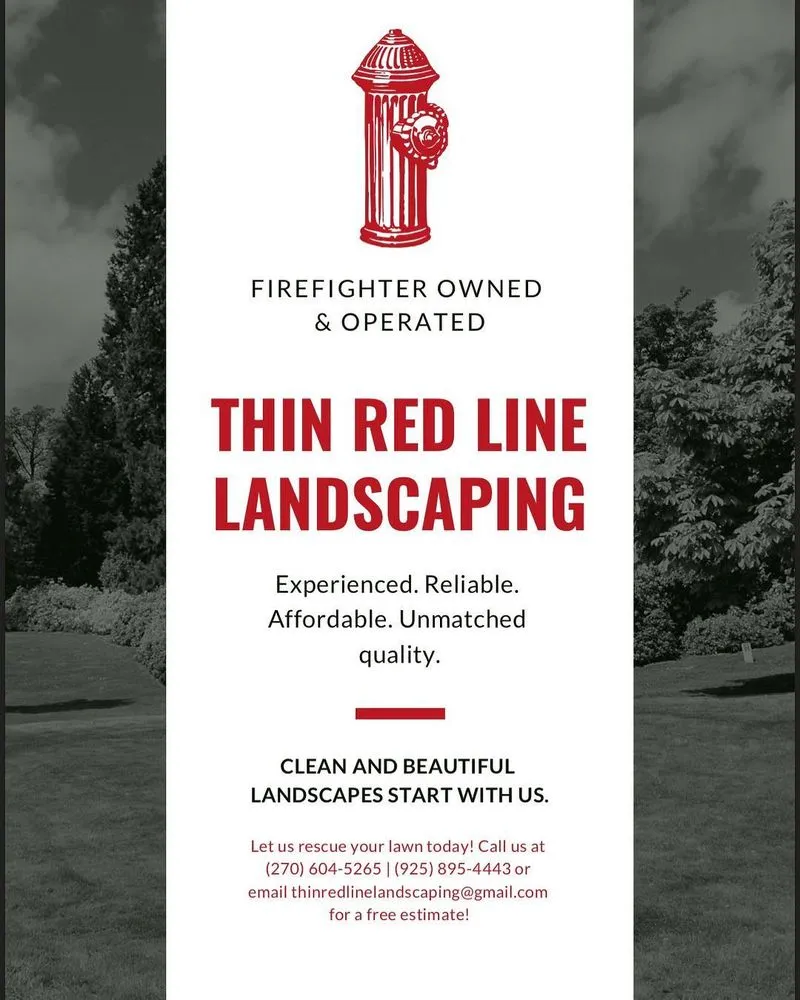 Trusted landscape design for year-round maintenance in Clarksville, TN by Thin Red Line Landscaping