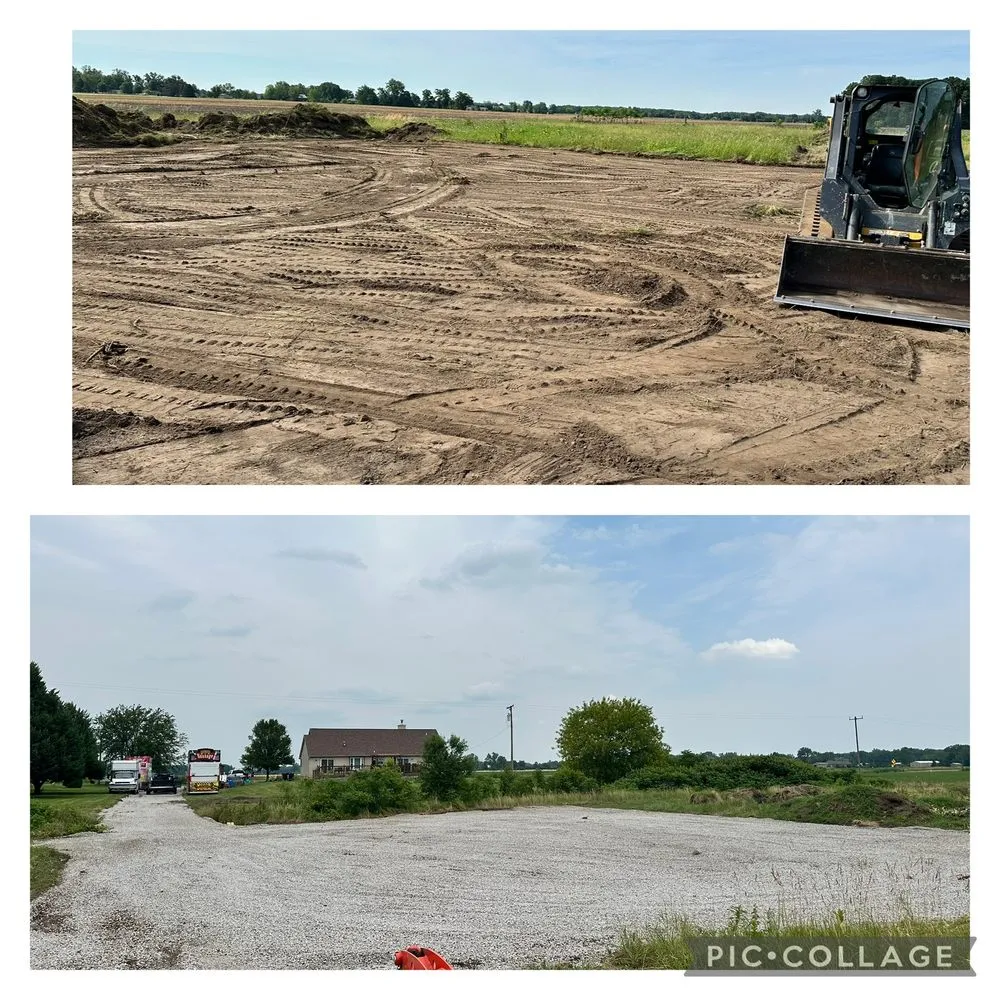 Local landscape installation in Monroe, MI by Thin Red Line Property Maintenance