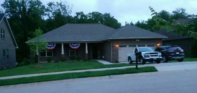 Custom yard cleanup service for residential properties in Cumming, GA by Think Green Lawn Service