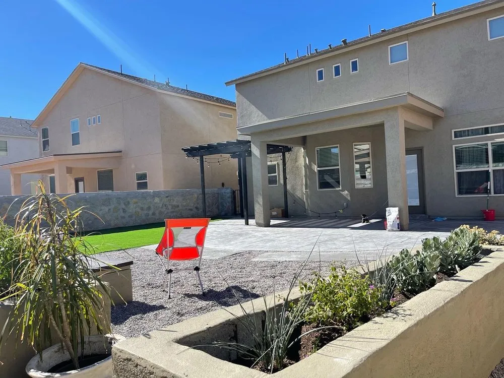 Reliable residential landscaping for homes in El Paso, TX by Think Roof