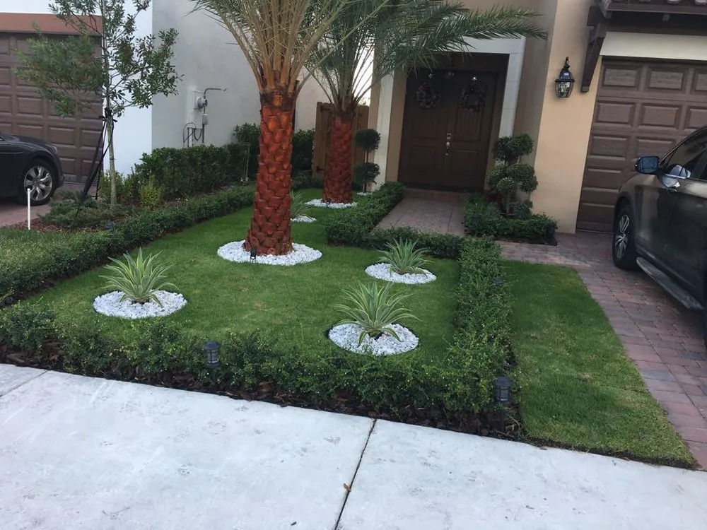 Local lawn mowing service for outdoor upgrades in Homestead, FL by Thinking Green Landscaping