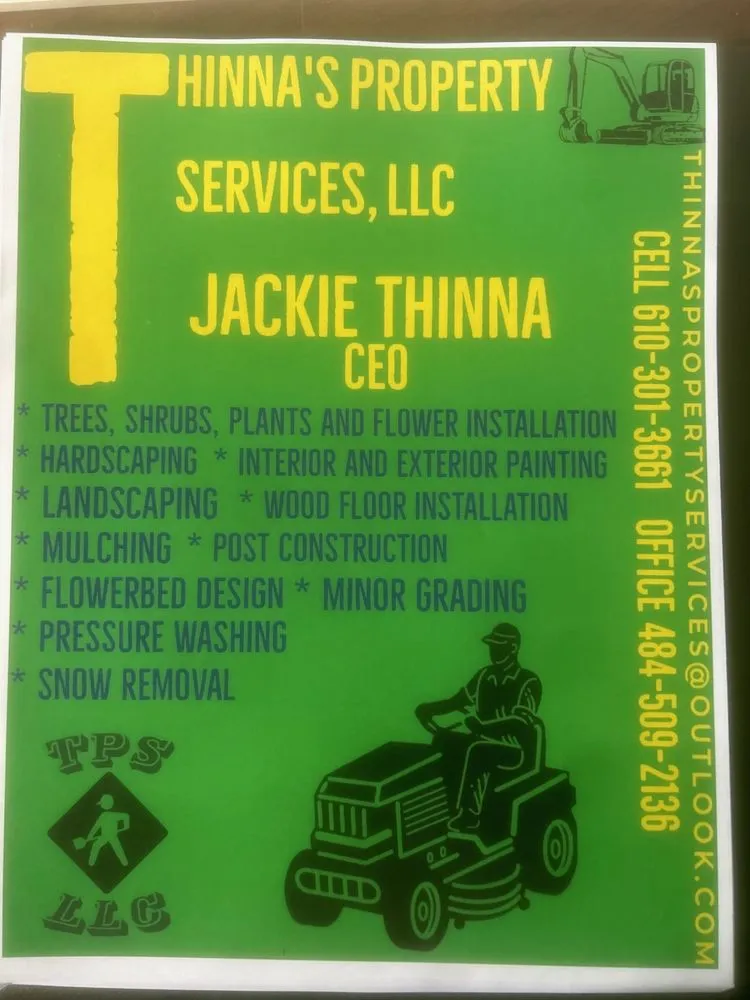 Custom lawn care service in Reading, PA by Thinna’s Property Services