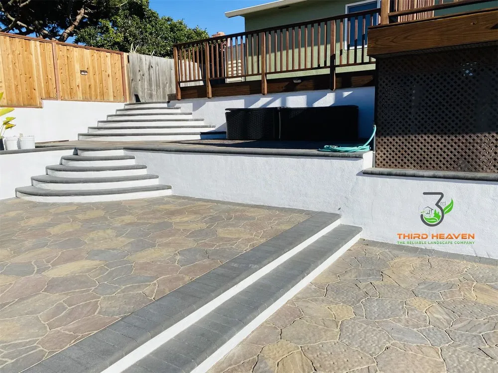 Custom landscape design with custom design in Sand City, CA by Third Heaven Landscape