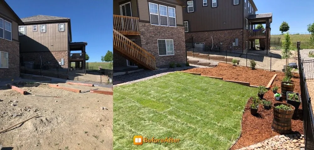 Trusted outdoor landscaping for homes in Aurora, CO by This & That Property Services