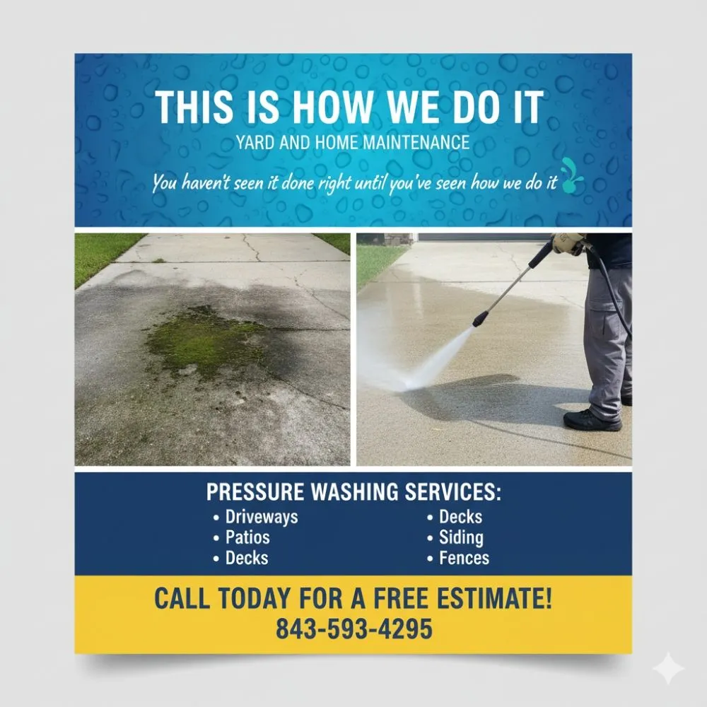 Trusted yard maintenance in Ladson, SC by This Is How We Do It Yard And Home Maintenance