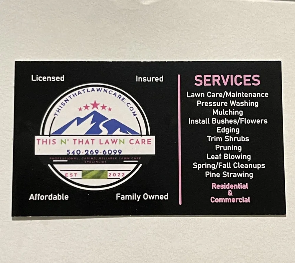 Professional garden landscaping in Covington, VA - This N’ That Lawn Care